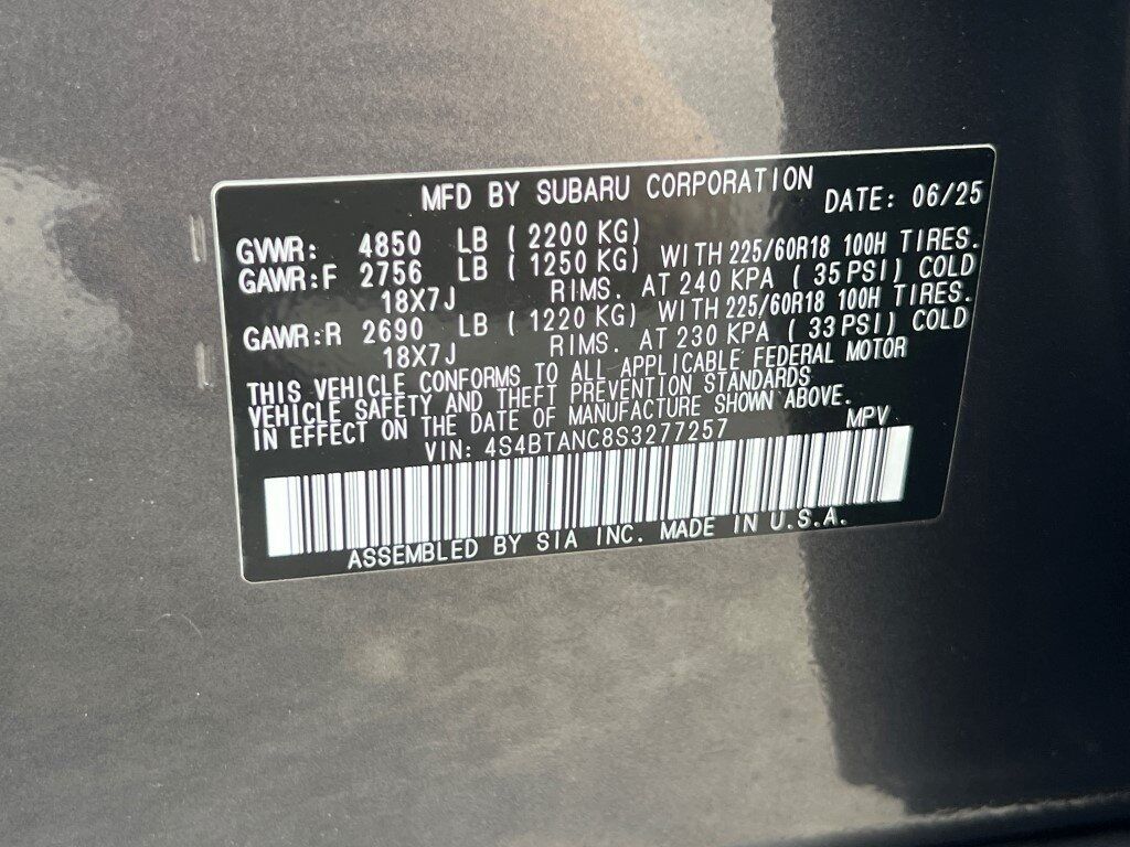 2025 Subaru OUTBACK Limited Springfield VA