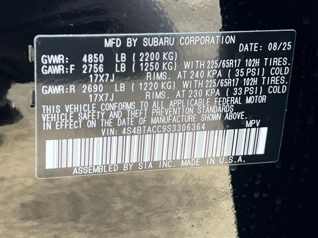 2025 Subaru OUTBACK Premium Springfield VA