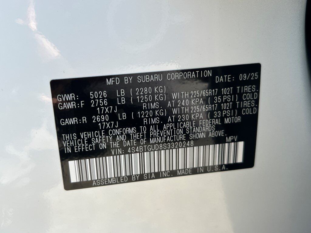 2025 Subaru OUTBACK Wilderness Springfield VA