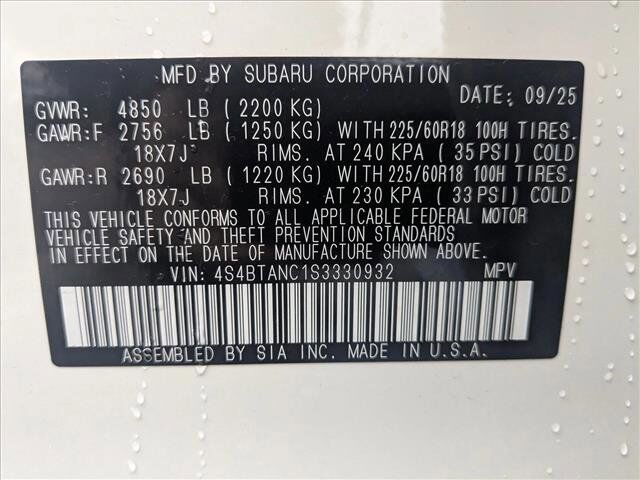 2025 Subaru Outback Limited Roseville CA