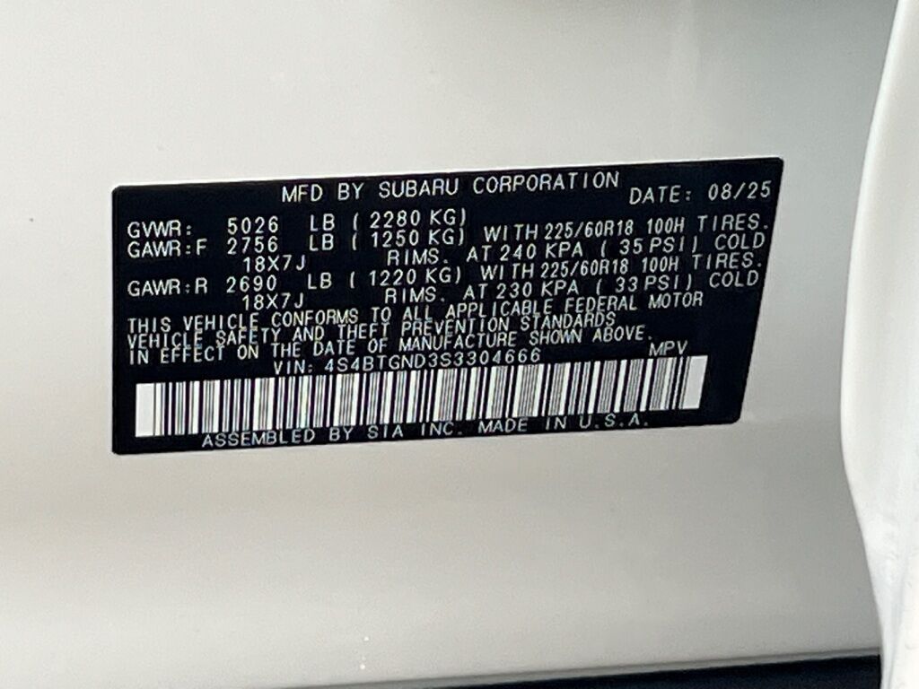 2025 Subaru Outback Limited XT Hagerstown MD