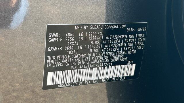2025 Subaru Outback Limited Fredericksburg VA