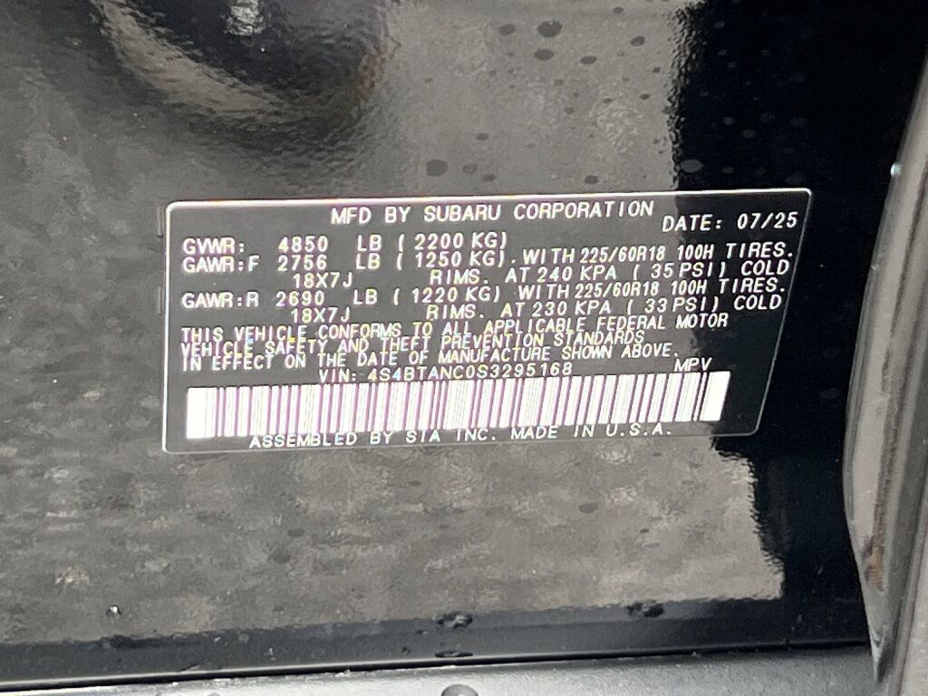 2025 Subaru Outback Limited Hagerstown MD