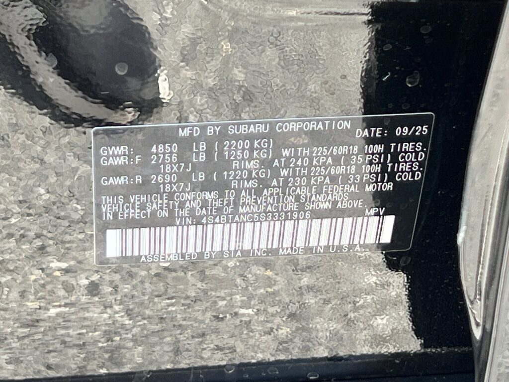 2025 Subaru Outback Limited Hagerstown MD