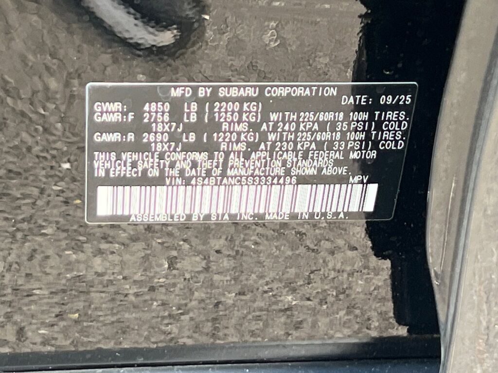 2025 Subaru Outback Limited Hagerstown MD