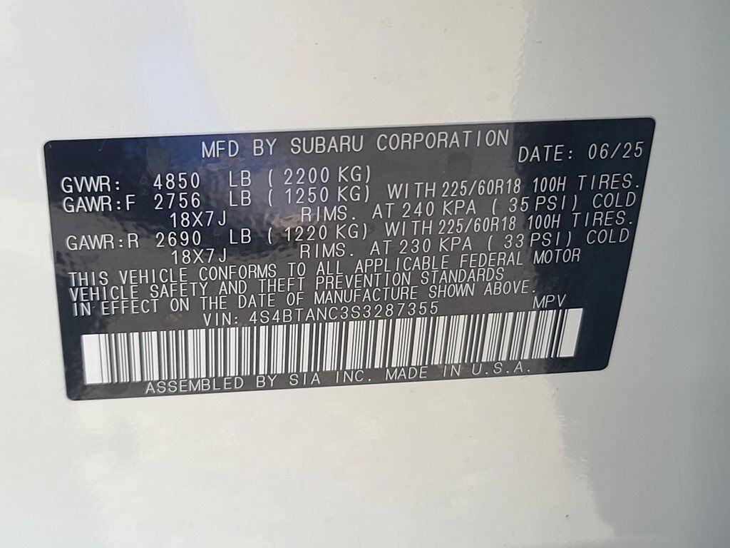 2025 Subaru Outback Limited Springfield VA