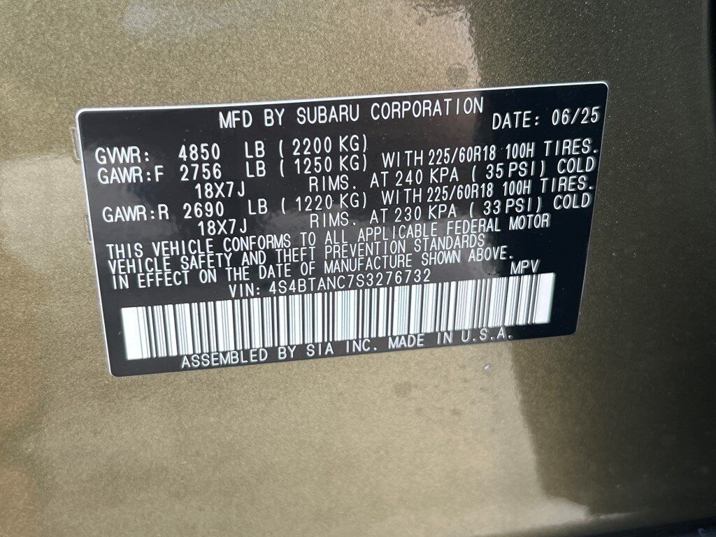 2025 Subaru Outback Limited Springfield VA