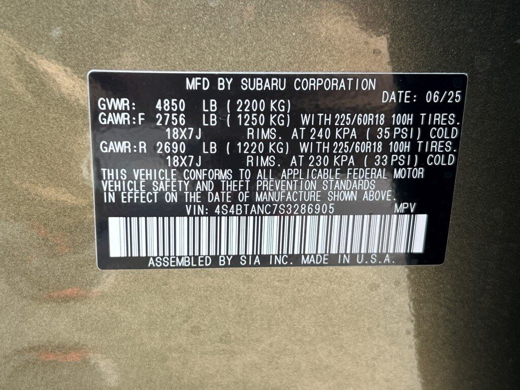 2025 Subaru Outback Limited Springfield VA