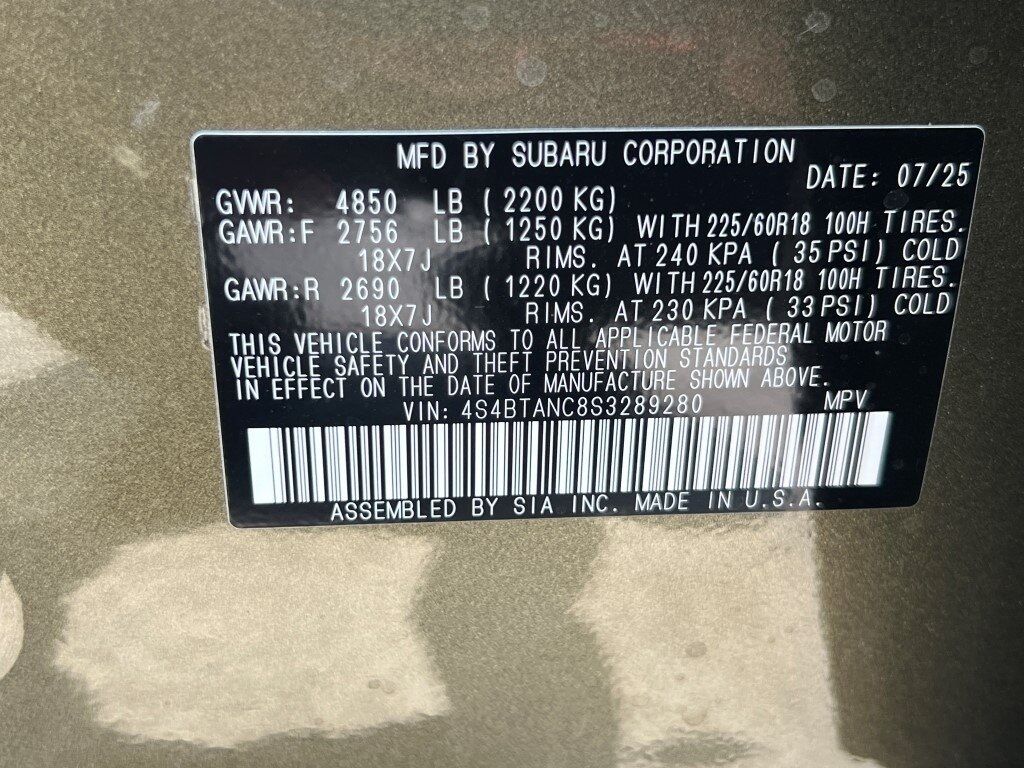 2025 Subaru Outback Limited Springfield VA