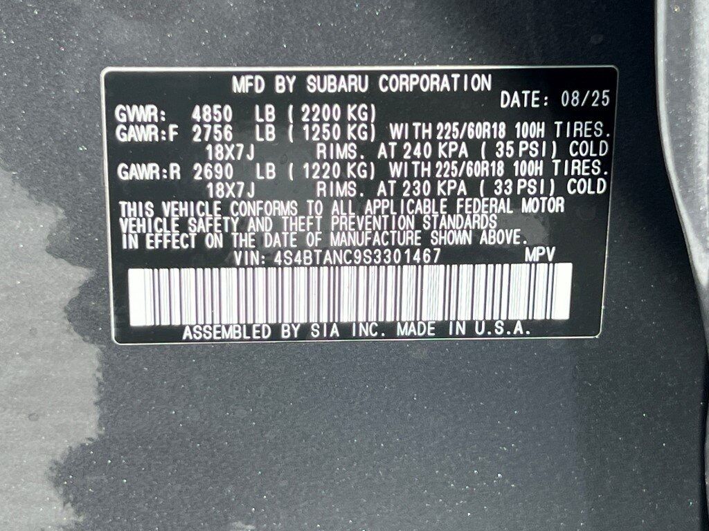 2025 Subaru Outback Limited Springfield VA