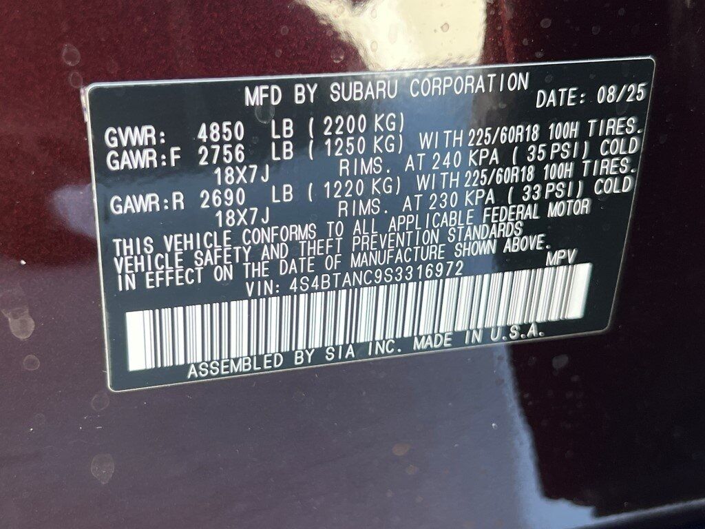 2025 Subaru Outback Limited Springfield VA