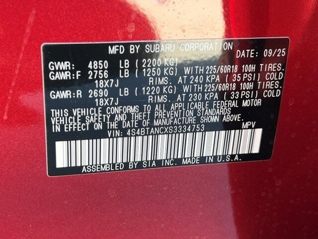 2025 Subaru Outback Limited Springfield VA
