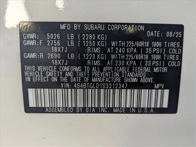 2025 Subaru Outback Onyx Edition XT Roseville CA