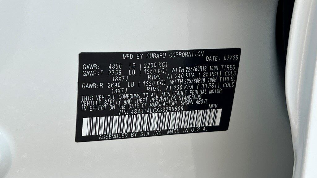2025 Subaru Outback Onyx Edition Fredericksburg VA