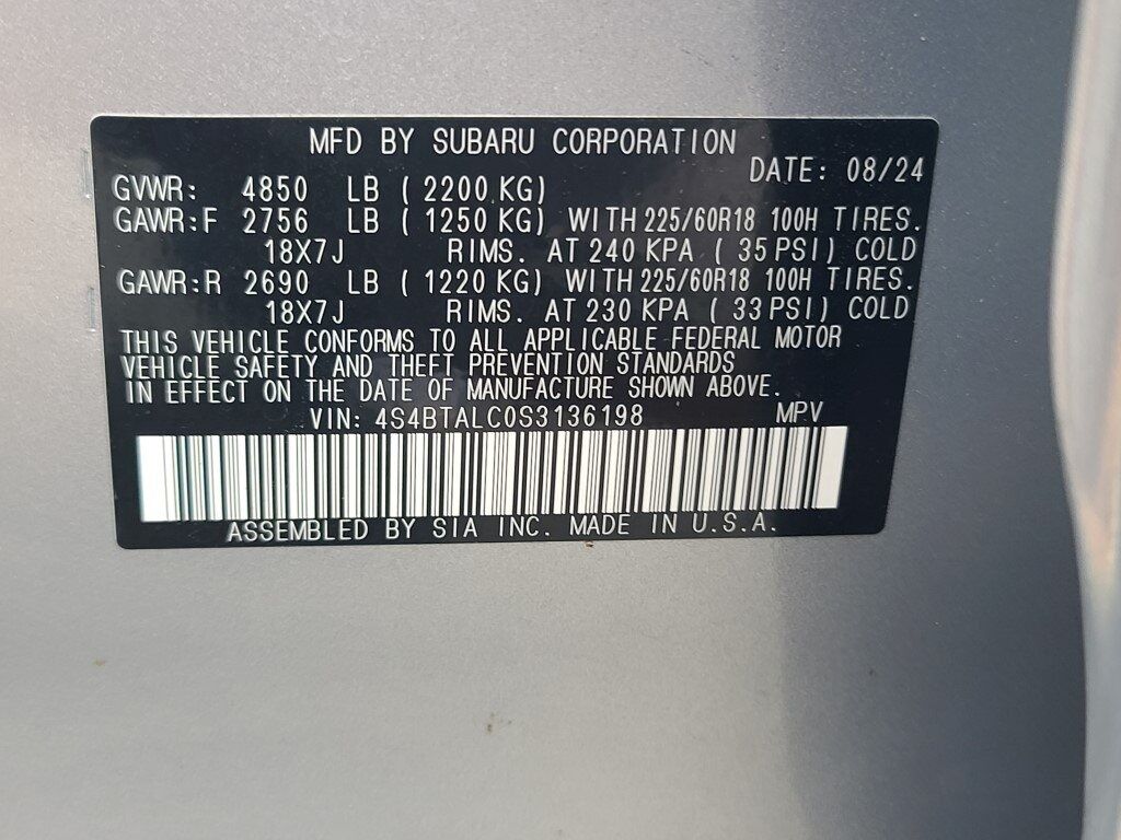 2025 Subaru Outback Onyx Edition Springfield VA