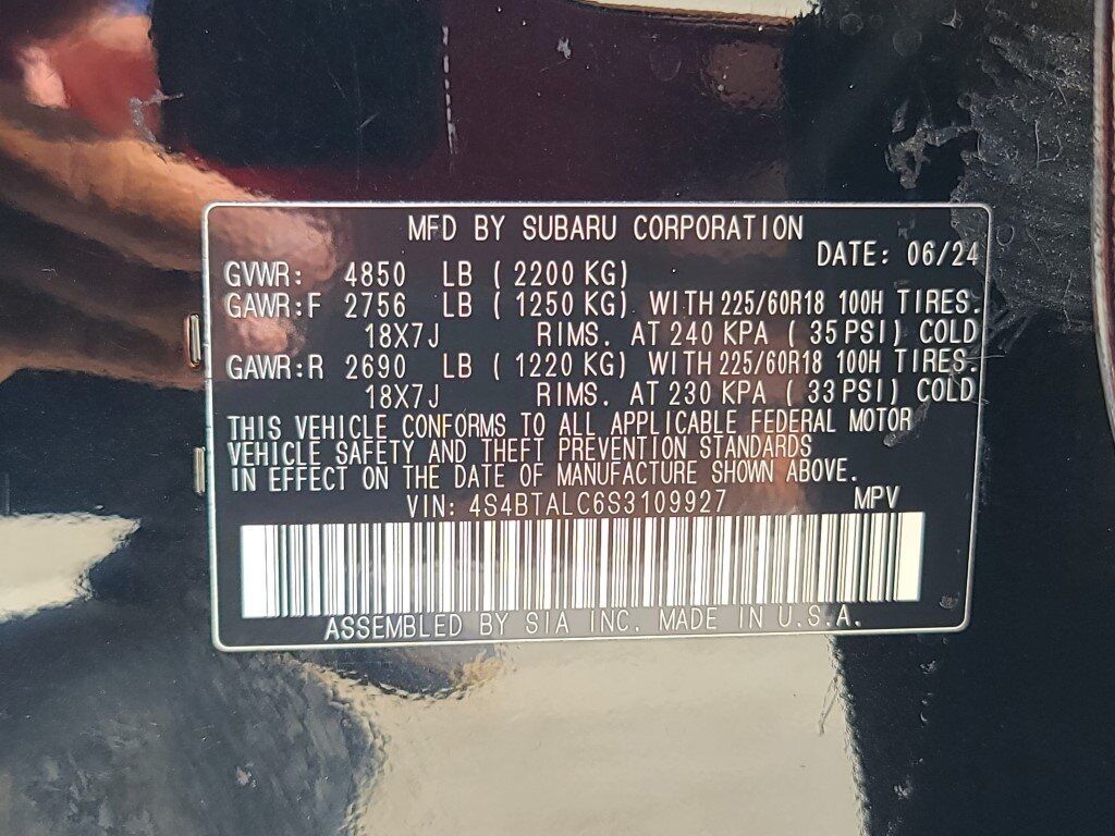 2025 Subaru Outback Onyx Edition Springfield VA