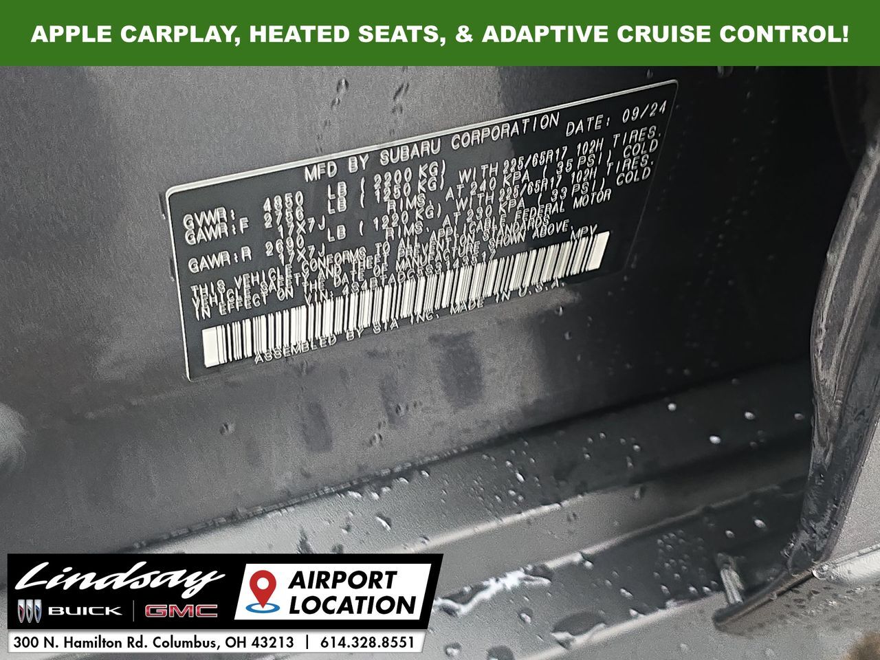 2025 Subaru Outback Premium Columbus OH