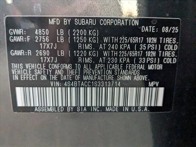 2025 Subaru Outback Premium Roseville CA