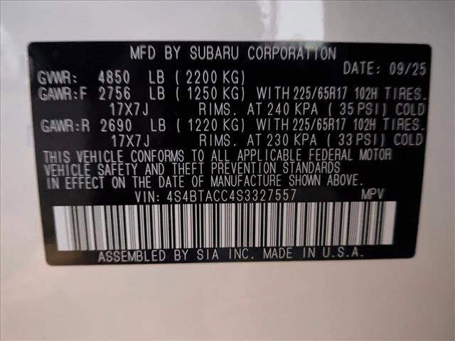 2025 Subaru Outback Premium Roseville CA