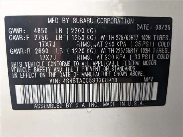 2025 Subaru Outback Premium Roseville CA