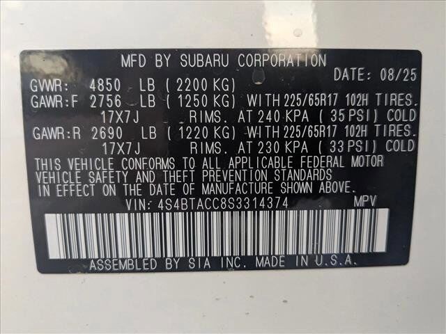 2025 Subaru Outback Premium Roseville CA