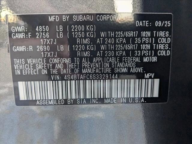 2025 Subaru Outback Premium Roseville CA