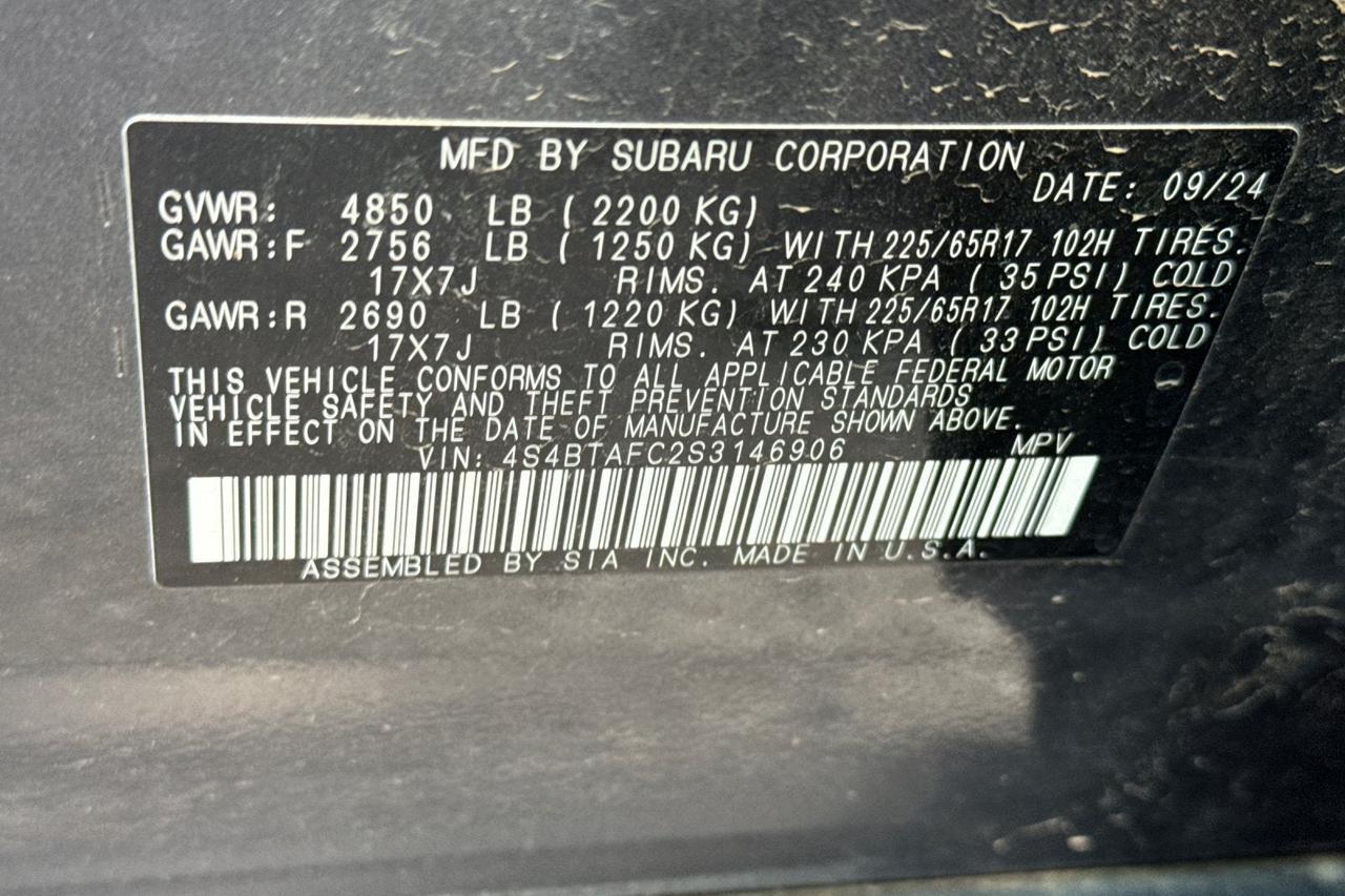 2025 Subaru Outback Premium Roseville CA