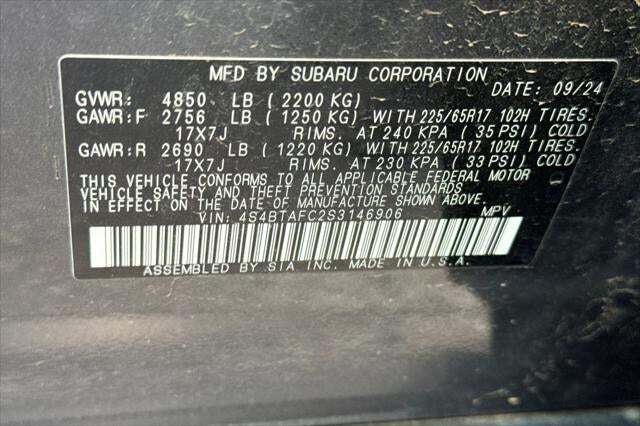 2025 Subaru Outback Premium Roseville CA
