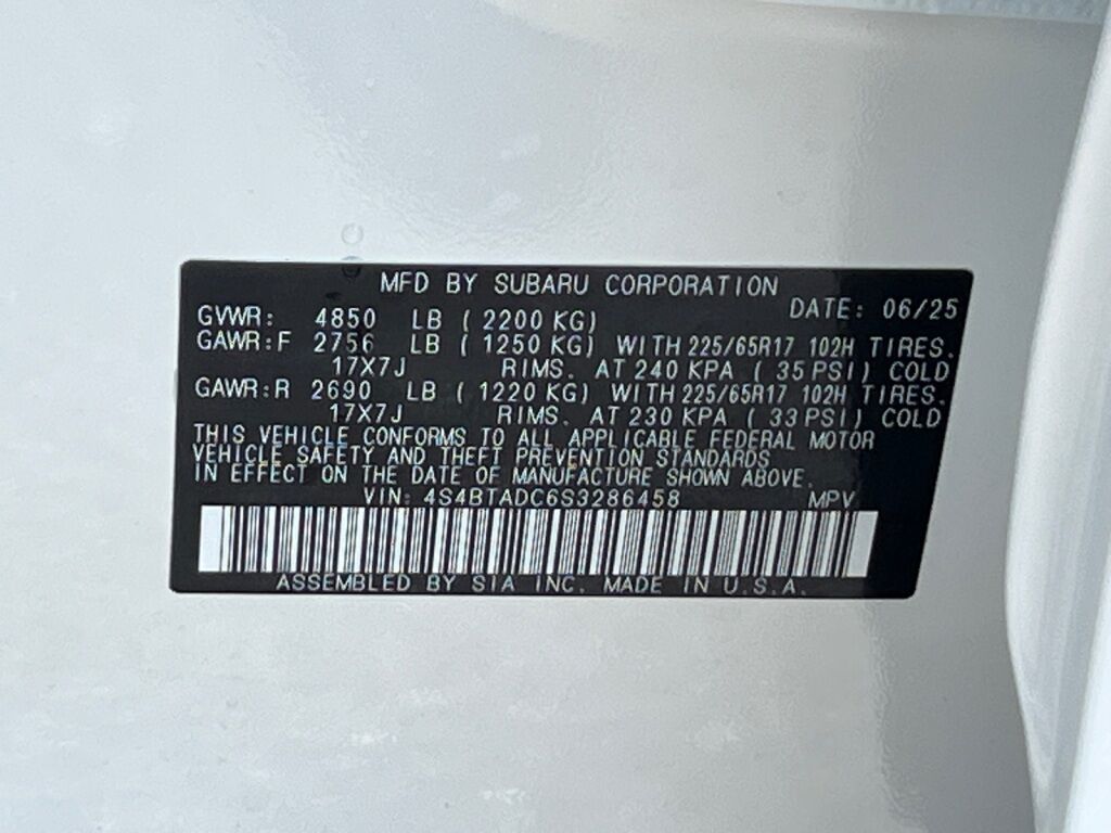 2025 Subaru Outback Premium Hagerstown MD
