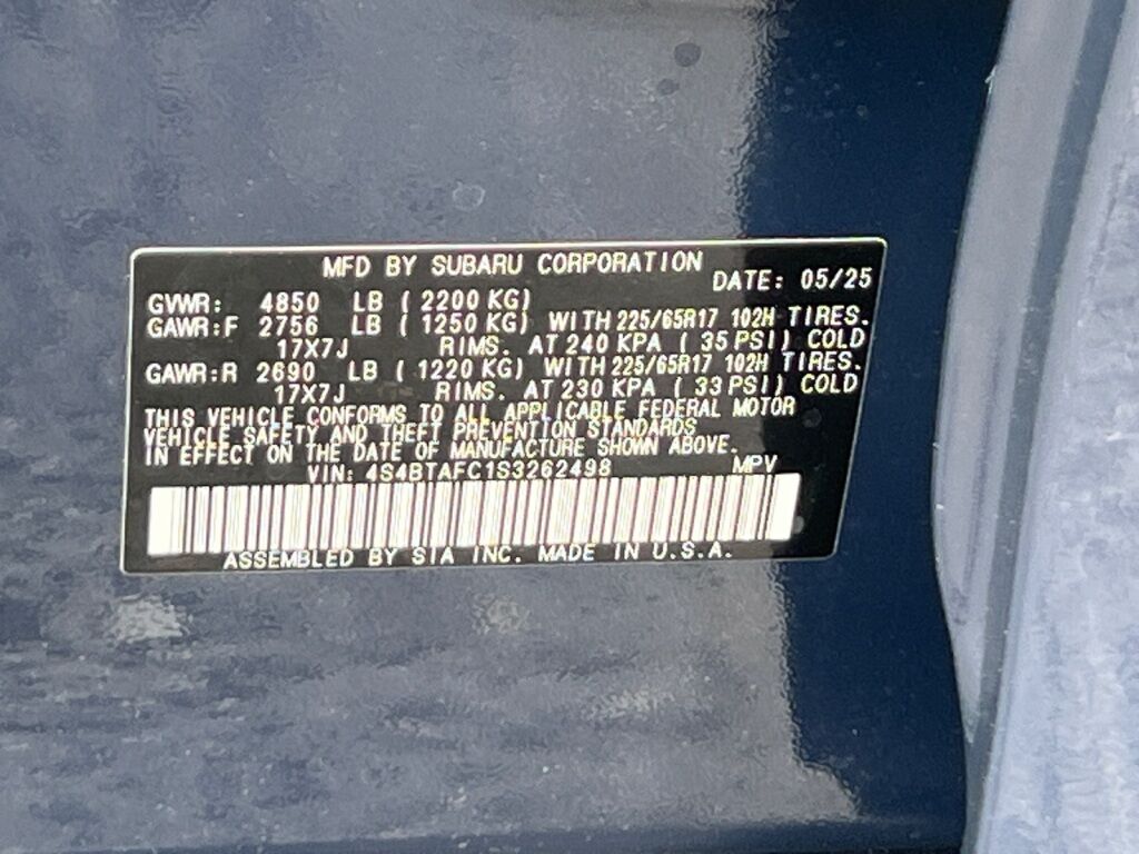 2025 Subaru Outback Premium Hagerstown MD