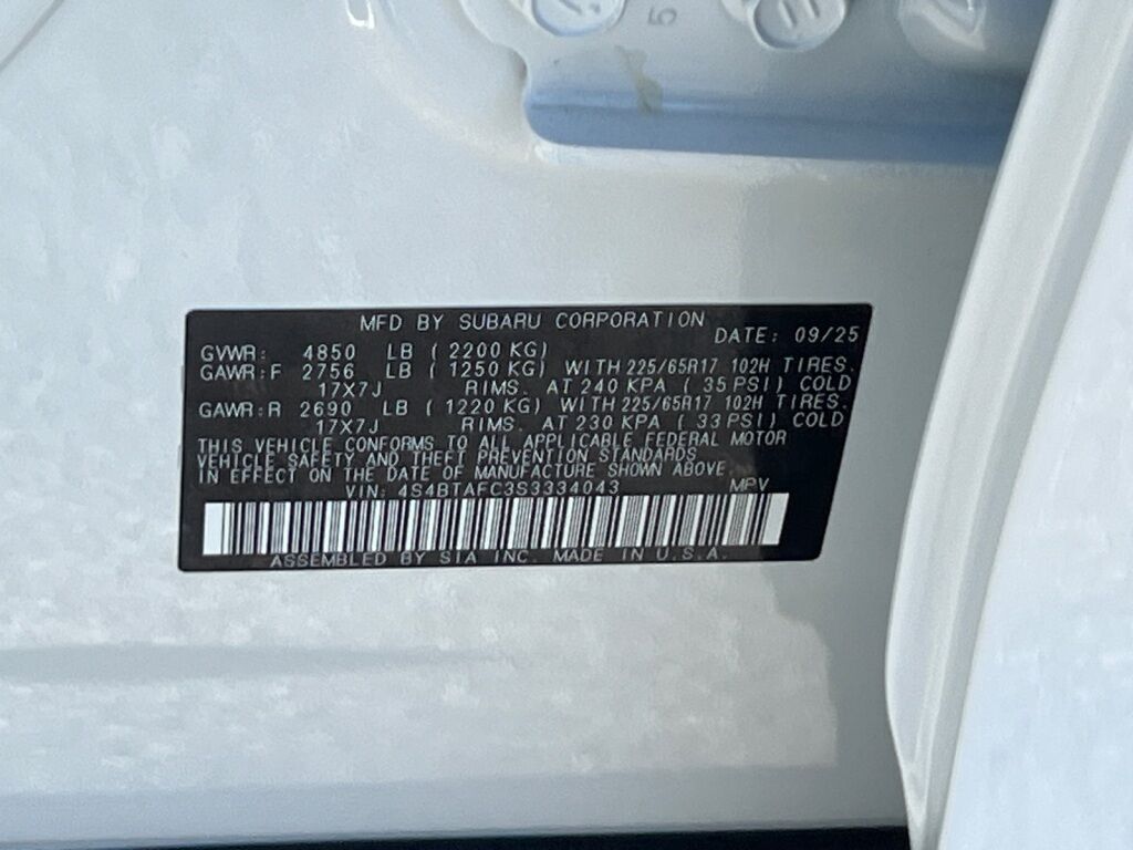 2025 Subaru Outback Premium Hagerstown MD