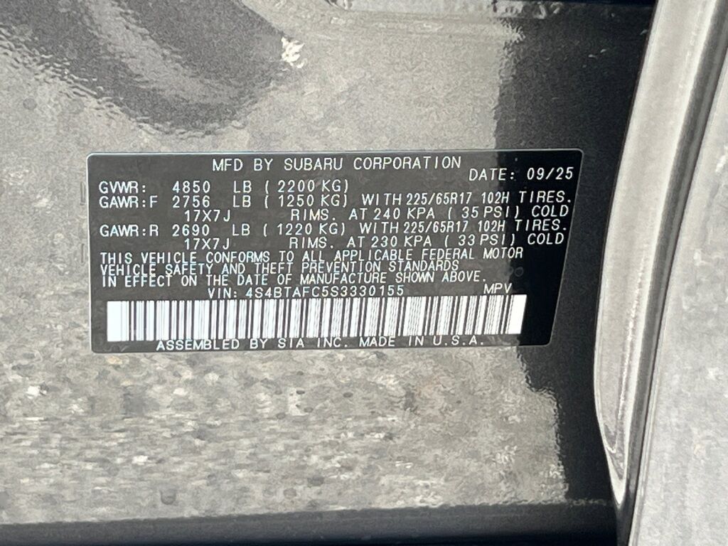 2025 Subaru Outback Premium Hagerstown MD