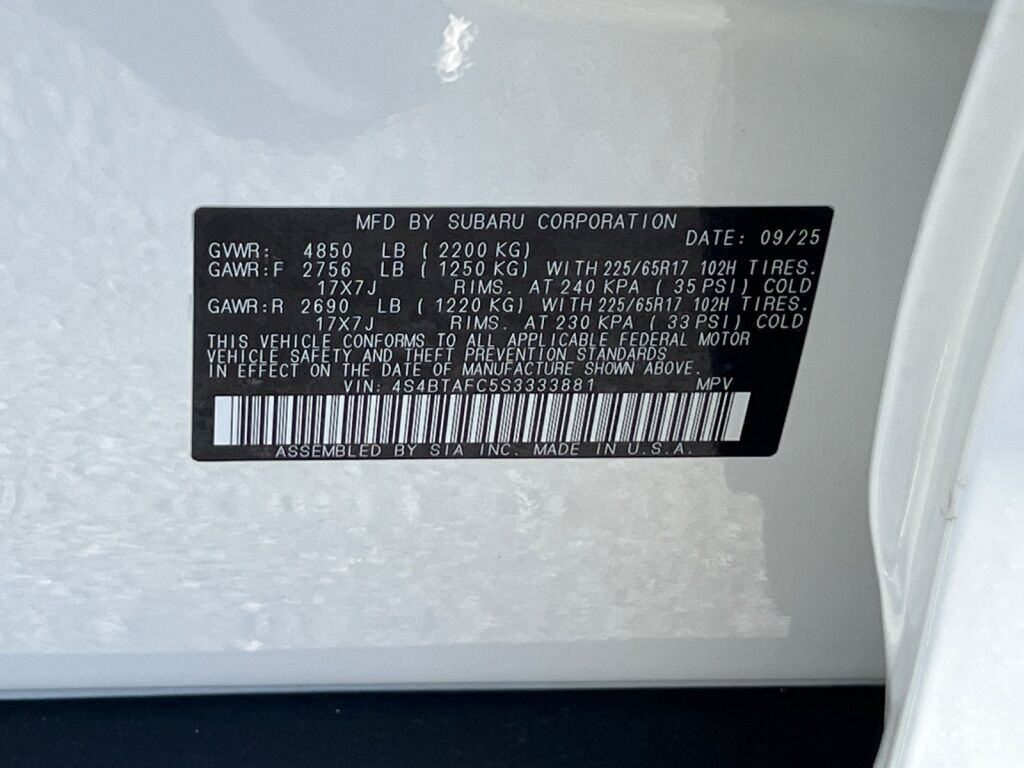 2025 Subaru Outback Premium Hagerstown MD