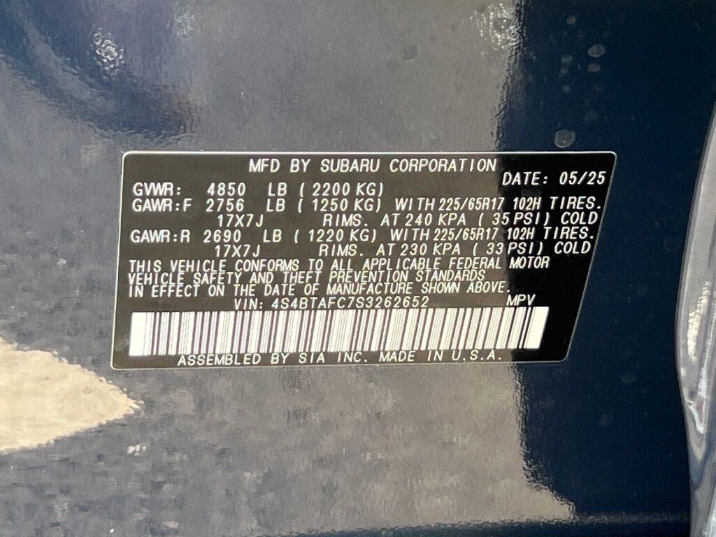 2025 Subaru Outback Premium Hagerstown MD