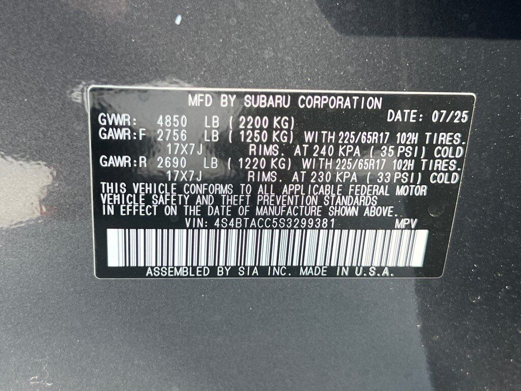 2025 Subaru Outback Premium Springfield VA