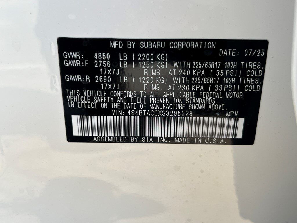 2025 Subaru Outback Premium Springfield VA