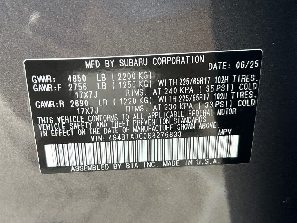 2025 Subaru Outback Premium Springfield VA