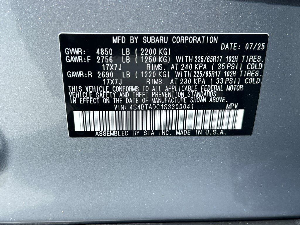 2025 Subaru Outback Premium Springfield VA