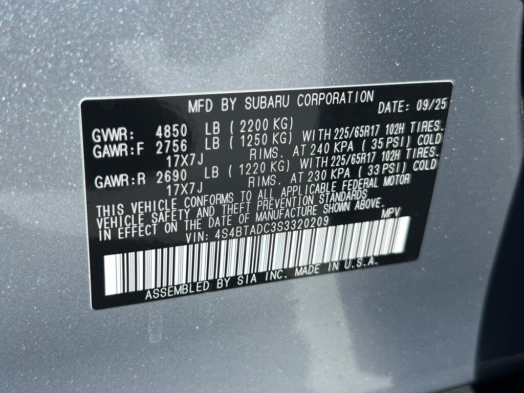 2025 Subaru Outback Premium Springfield VA