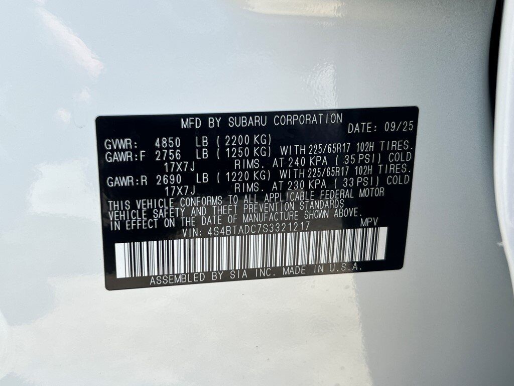 2025 Subaru Outback Premium Springfield VA