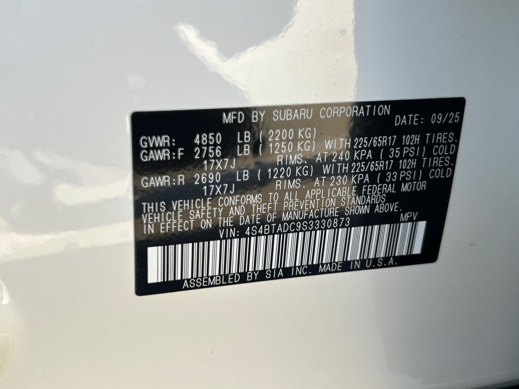 2025 Subaru Outback Premium Springfield VA