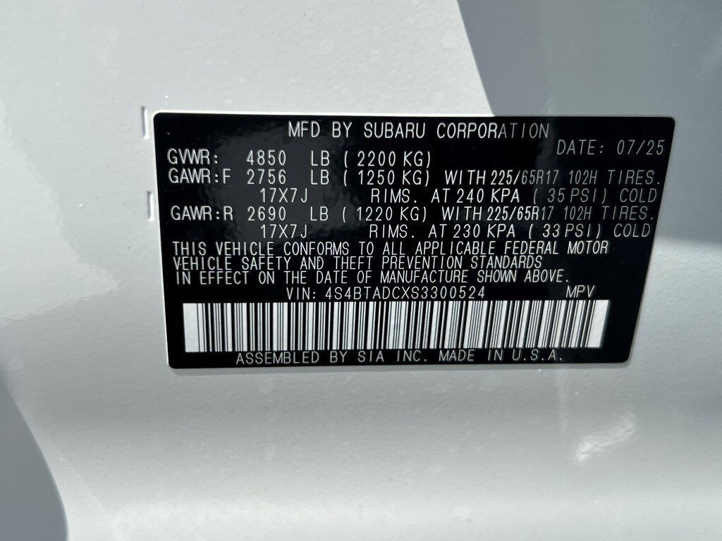 2025 Subaru Outback Premium Springfield VA