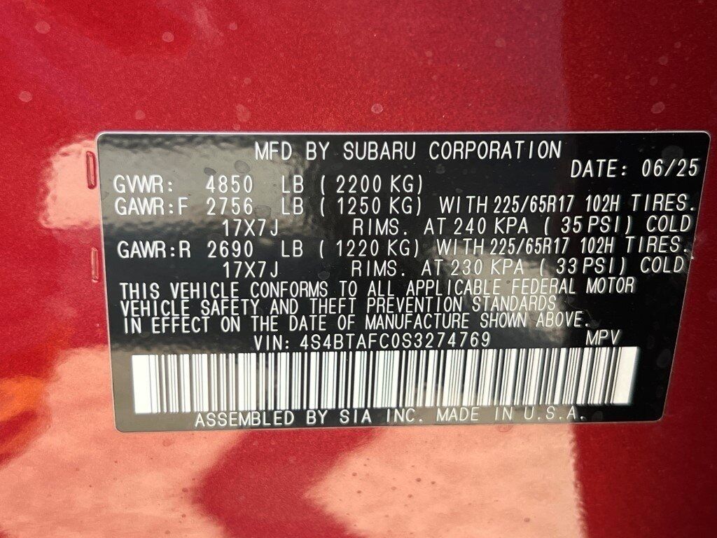 2025 Subaru Outback Premium Springfield VA