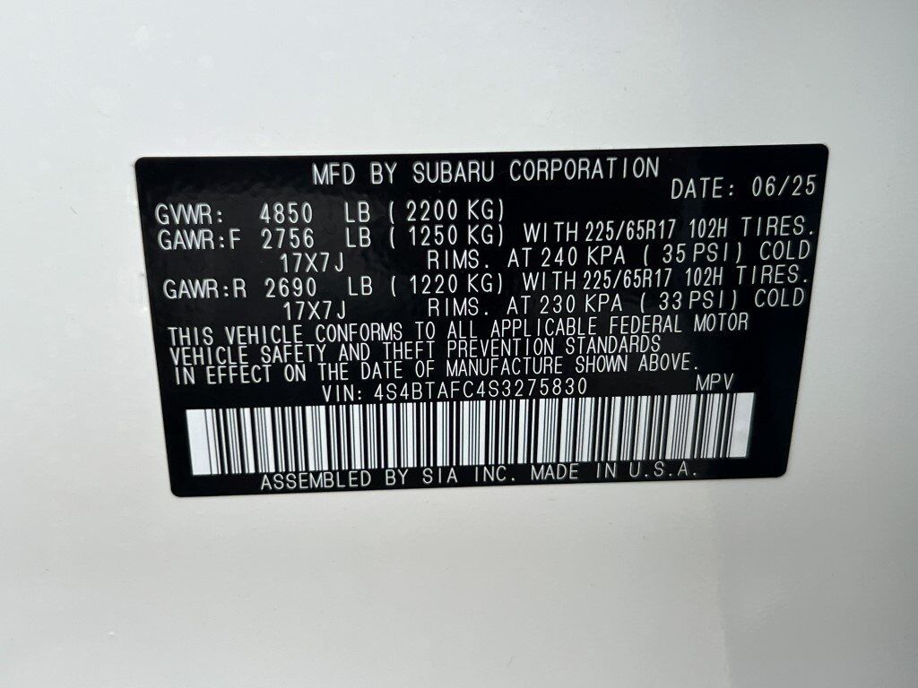 2025 Subaru Outback Premium Springfield VA