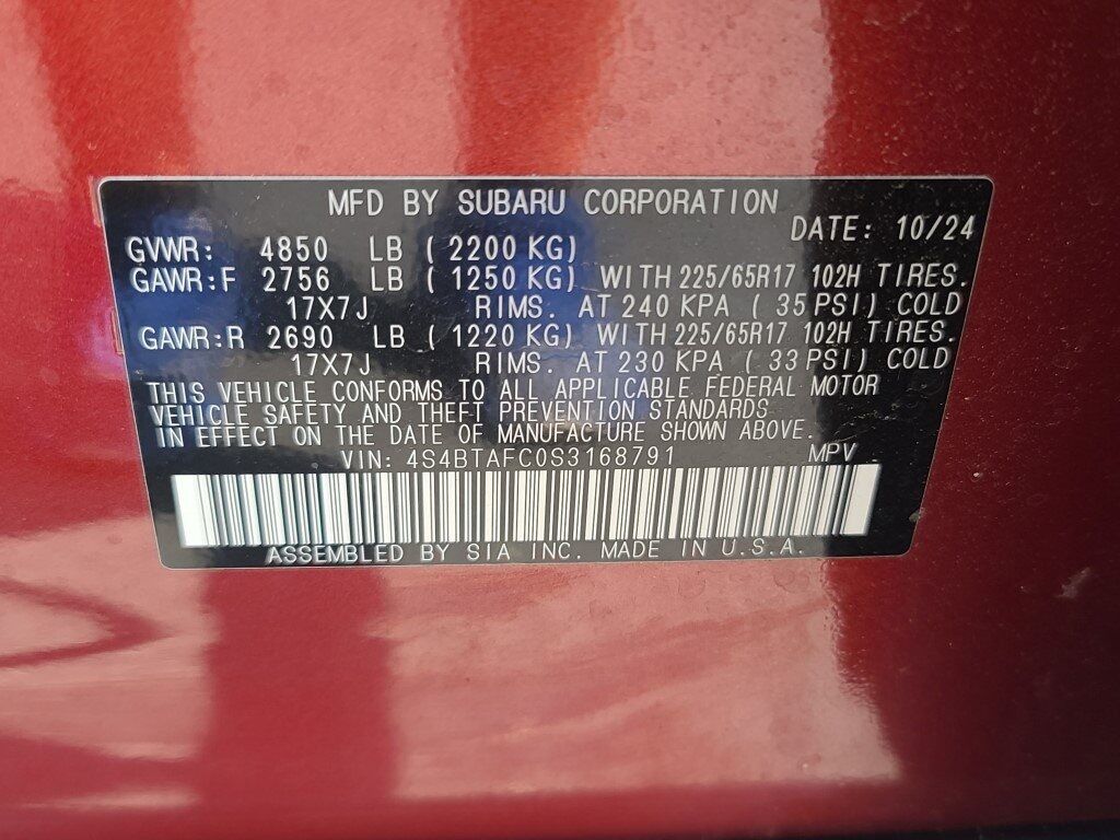 2025 Subaru Outback Premium Springfield VA