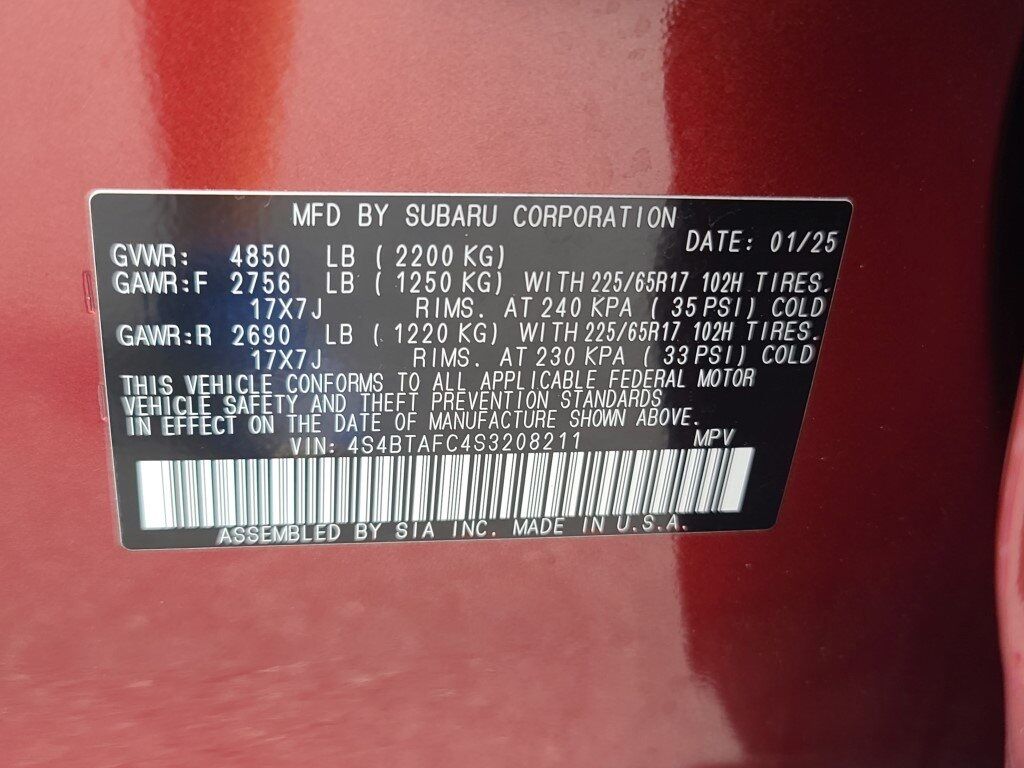 2025 Subaru Outback Premium Springfield VA