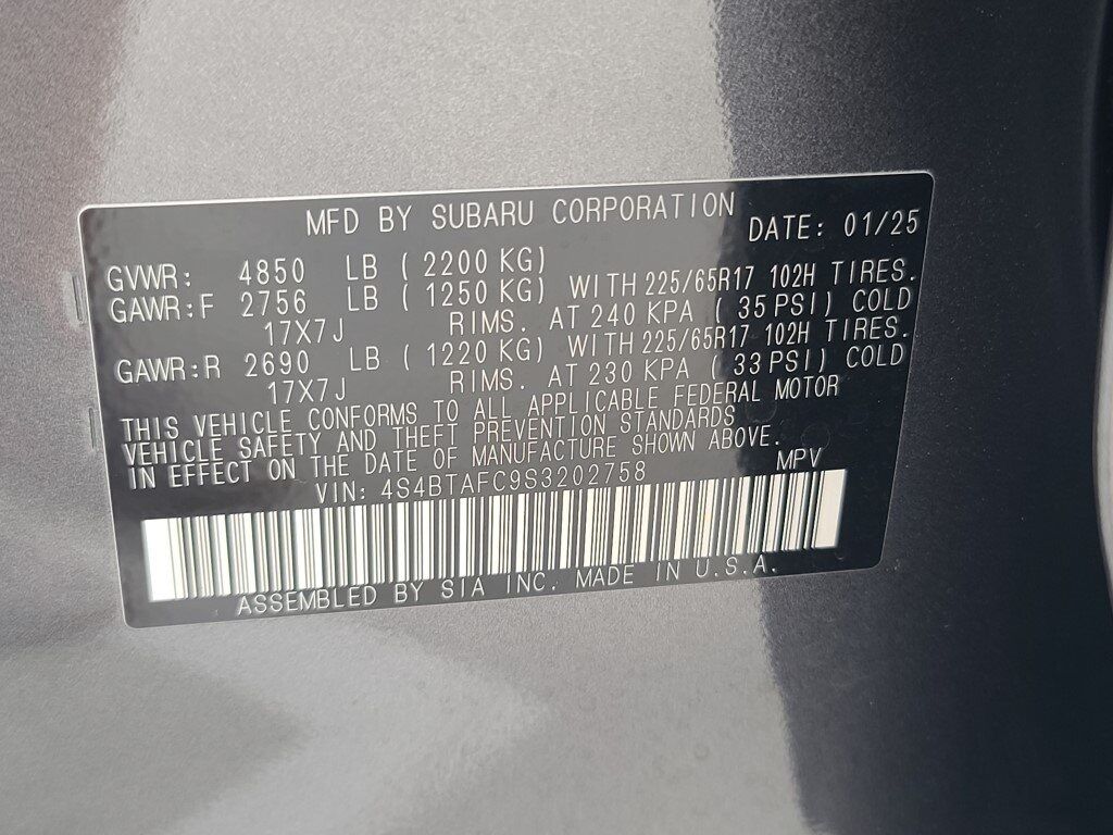 2025 Subaru Outback Premium Springfield VA