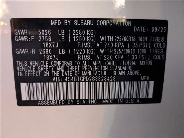 2025 Subaru Outback Touring XT Roseville CA