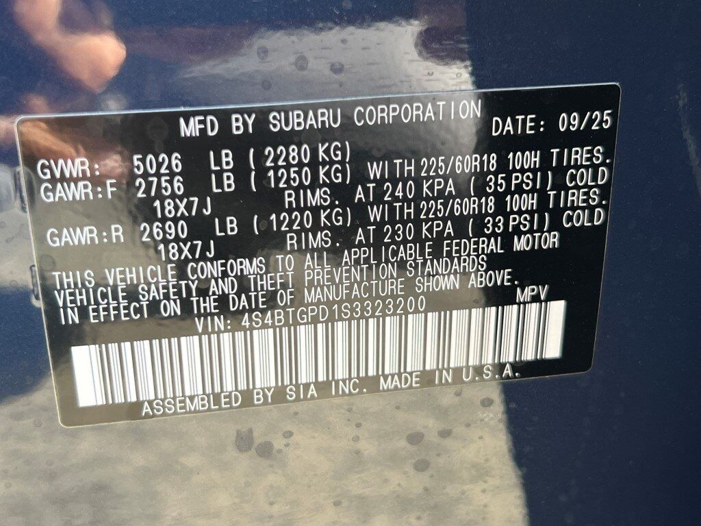 2025 Subaru Outback Touring XT Springfield VA