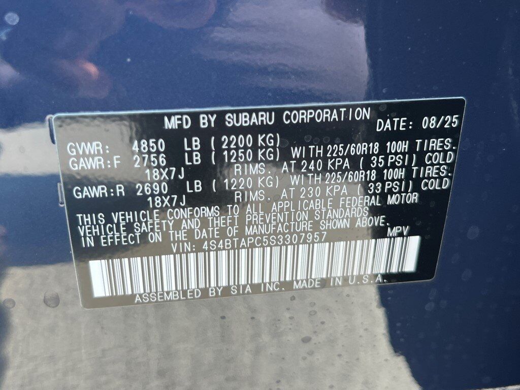 2025 Subaru Outback Touring Springfield VA